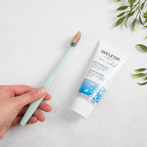 WELEDA NATURAL SALT TOOTHPASTE 2.5 OZ FLUORIDE-FREE, NATURAL ORAL CARE, SINGLE PACK