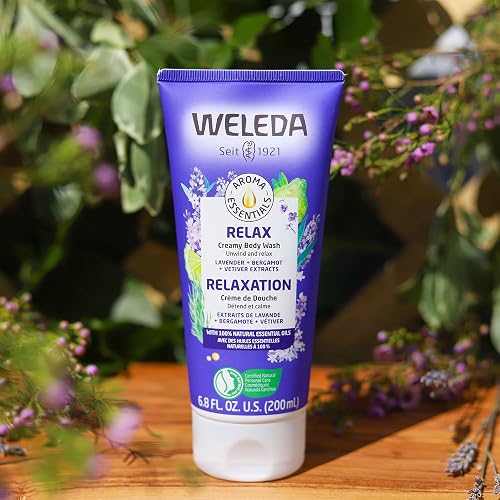 WELEDA AROMA ESSENTIALS RELAXING CREAMY BODY WASH PARABEN-FREE 6.8 OZ PACK OF 1