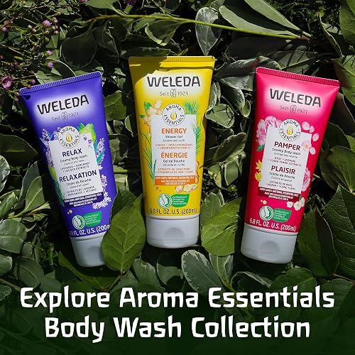 WELEDA AROMA ESSENTIALS RELAXING CREAMY BODY WASH PARABEN-FREE 6.8 OZ PACK OF 1