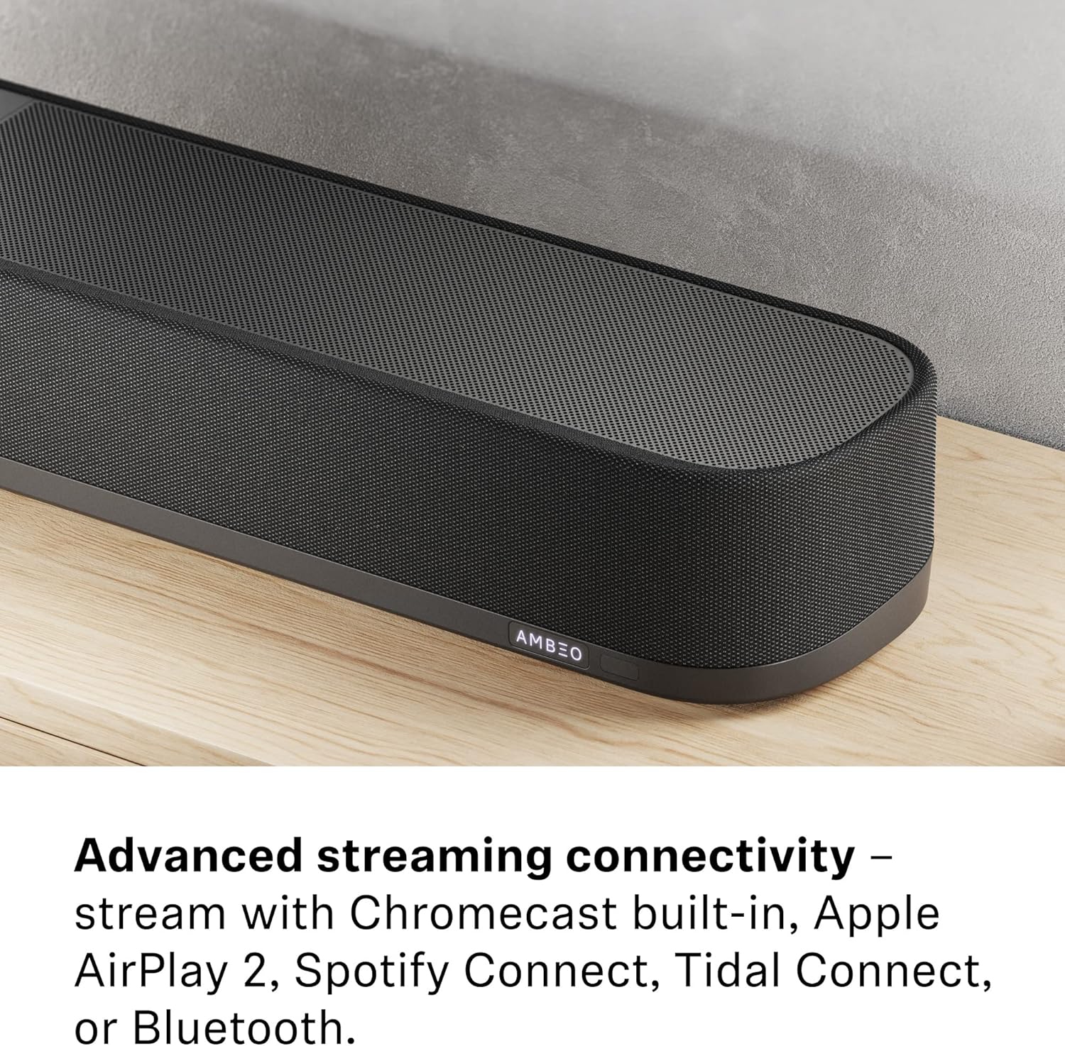SENNHEISER AMBEO SOUNDBAR PLUS 3D SURROUND, VIRTUAL 7.1.4, DUAL SUBWOOFERS, STREAMING