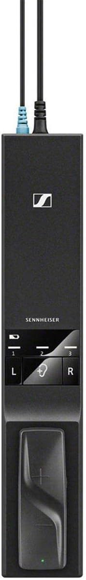 SENNHEISER FLEX 5000 DIGITAL WIRELESS TV HEADPHONES BLACK HIGH-QUALITY AUDIO LISTENING