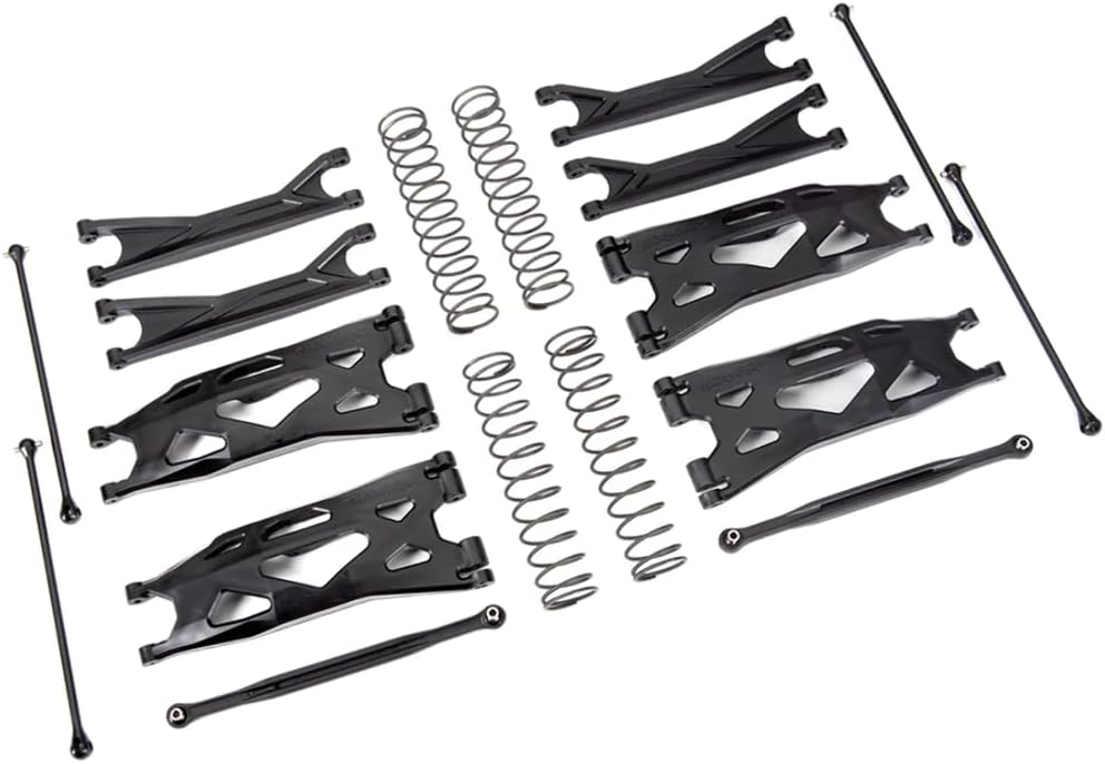 TRAXXAS 7895 BLACK SUSPENSION KIT FOR X-MAXX WIDEMAXX DURABLE UPGRADE PARTS