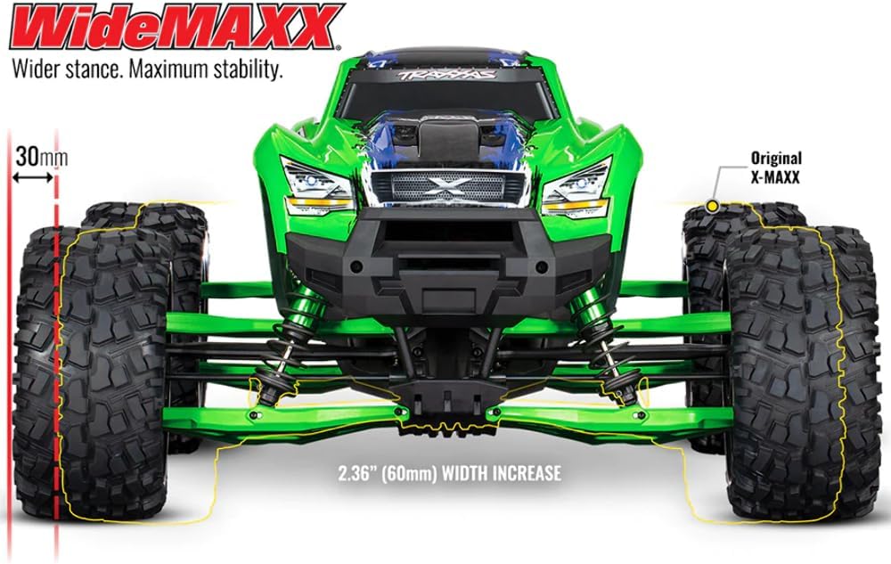 TRAXXAS 7895 BLACK SUSPENSION KIT FOR X-MAXX WIDEMAXX DURABLE UPGRADE PARTS