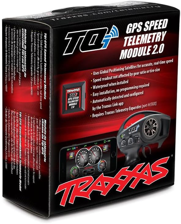 TRAXXAS TRA6551X TELEMETRY GPS MODULE 2.0 FOR TQI RADIO SYSTEM - COMPATIBLE WITH 6550X EXPANDER