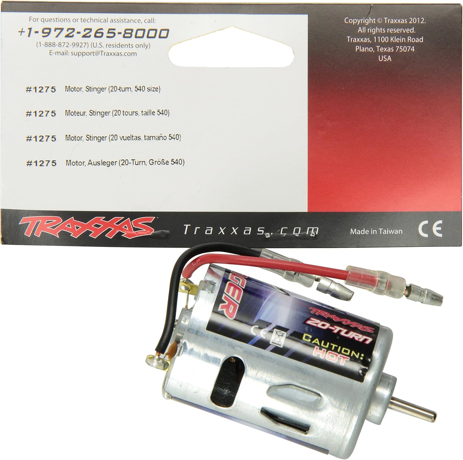 TRAXXAS 1275 STINGER BRUSHLESS MOTOR 422-PACK HIGH PERFORMANCE RC CAR MOTOR REPLACEMENT