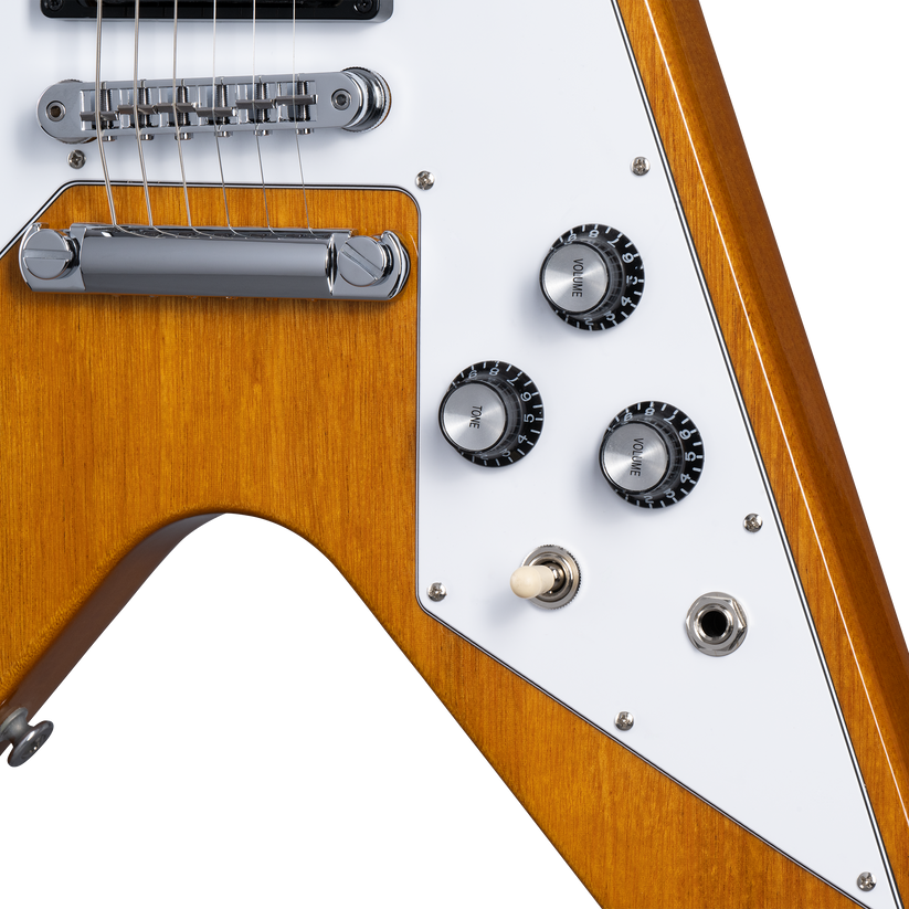 GIBSON FLYING V 70S, ANTIQUE NATURAL