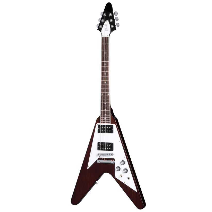 GIBSON FLYING V 70S, DARK WALNUT, EXCLUSIVE