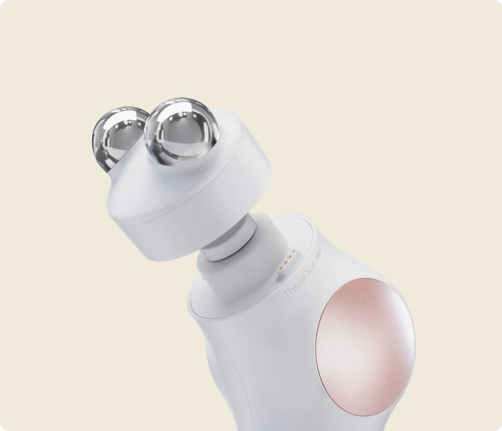 THERABODY THERAFACE PRO MICROCURRENT RING WHITE