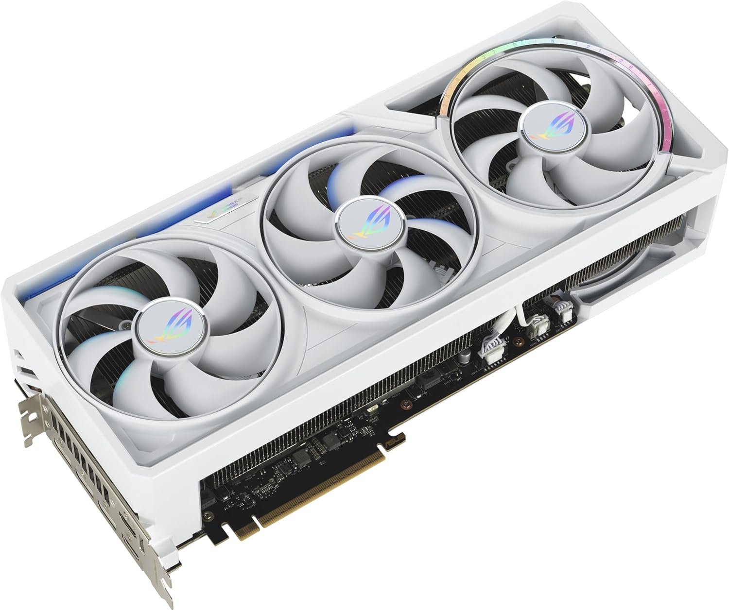 ASUS ROG ASTRAL NVIDIA GEFORCE RTX™ 5080 16GB GDDR7 WHITE OC EDITION - QUAD-FAN GAMING GRAPHICS CARD DELIVERING UNPRECEDENTED AIRFLOW AND AIR PRESSURE FOR OPTIMAL PERFORMANCE- ROG ASTRAL-RTX5080|OC|WHITE