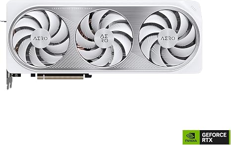 GIGABYTE GEFORCE RTX 4070 TI AERO OC 12G GRAPHICS CARD, 3X WINDFORCE FANS, 12GB 192-BIT GDDR6X, GV-N407TAERO OC-12GD VIDEO CARD-AERO-RTX4070TI|OC