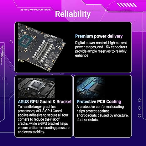 ASUS ROG STRIX NVIDIA GEFORCE RTX 5070 TI 16GB GDDR7 OC EDITION GAMING GRAPHICS CARD, (PCIE 5.0, HDMI/DP 2.1, 3.2-SLOT, MAXCONTACT DESIGN, PHASE-CHANGE GPU THERMAL PAD)-ROG STRIX-RTX5070TI