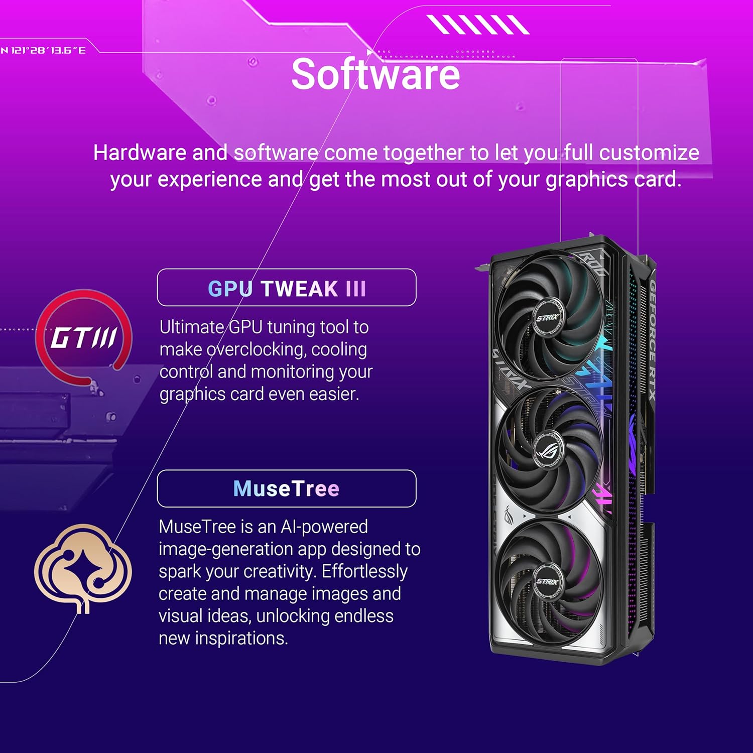 ASUS ROG STRIX NVIDIA GEFORCE RTX 5070 TI 16GB GDDR7 OC EDITION GAMING GRAPHICS CARD, (PCIE 5.0, HDMI/DP 2.1, 3.2-SLOT, MAXCONTACT DESIGN, PHASE-CHANGE GPU THERMAL PAD)-ROG STRIX-RTX5070TI