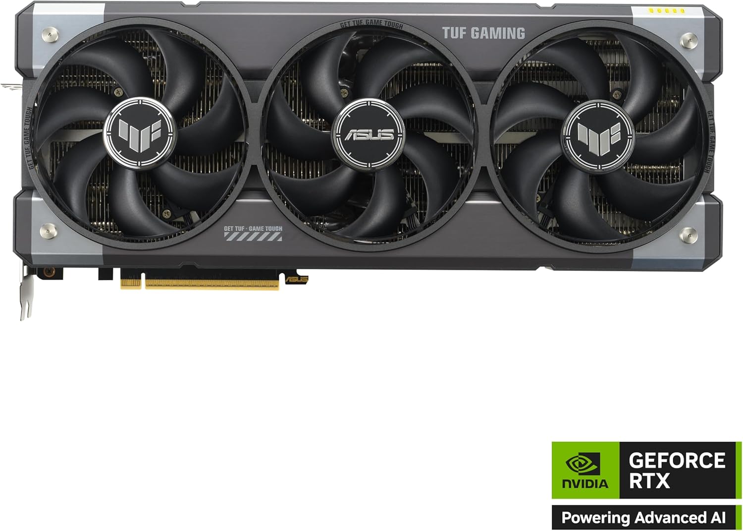 ASUS TUF GAMING NVIDIA GEFORCE RTX 5090 32GB GDDR7 OC EDITION GRAPHICS CARD, (PCIE 5.0, HDMI/DP 2.1, 3.6-SLOT, MILITARY-GRADE COMPONENTS, PROTECTIVE PCB COATING, VAPOR CHAMBER)-TUF GAMING (BLACK)-RTX5090|OC