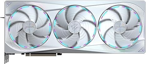 GIGABYTE AORUS GEFORCE RTX 5080 MASTER ICE 16G GRAPHICS CARD, WINDFORCE COOLING SYSTEM, 16GB 256-BIT GDDR7, GV-N5080AORUSM ICE-16GD VIDEO CARD-AORUS-RTX5080