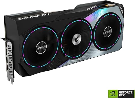 GIGABYTE GV-N4090AORUS M-24GD AORUS GEFORCE RTX 4090 MASTER 24G GRAPHICS CARD, 3X WINDFORCE FANS, 24GB 384-BIT GDDR6X, VIDEO CARD-RTX 4090