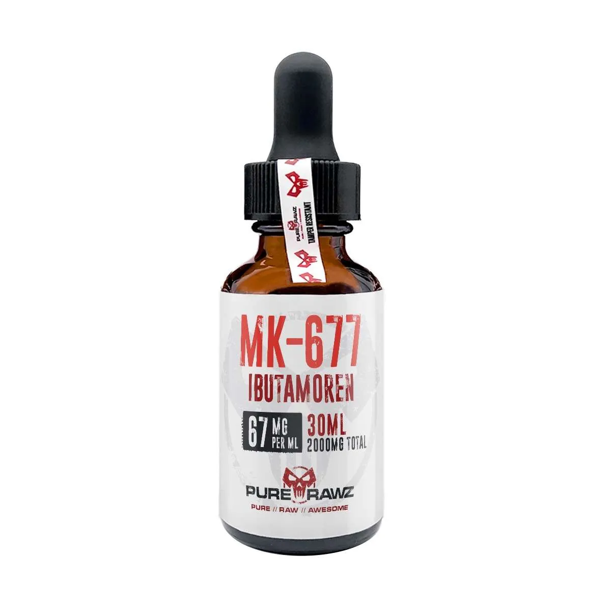 PURERAWZ IBUTAMOREN (MK-677) LIQUID 30ML/67MG PER ML/2000MG