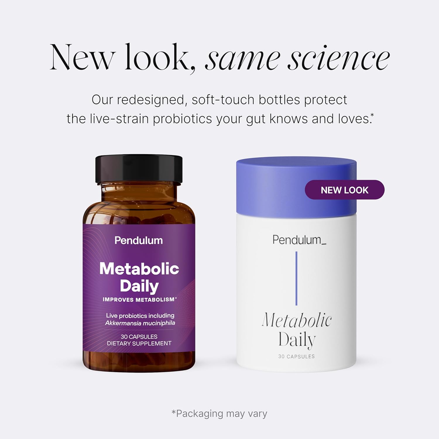 PENDULUM METABOLIC DAILY WITH AKKERMANSIA PROBIOTICS FOR METABOLISM SUPPORT 90 SERVINGS