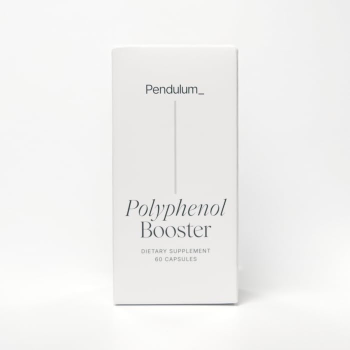 PENDULUM POLYPHENOL BOOSTER CAPSULES ANTIOXIDANT SUPERFOOD FOR GUT HEALTH IMMUNITY, 60 COUNT