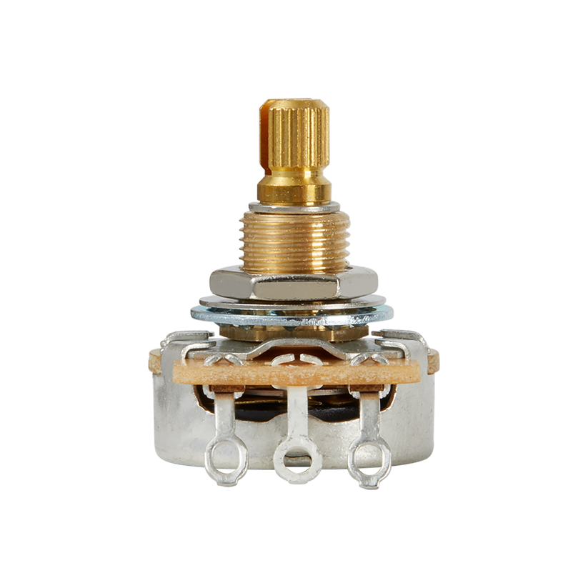 GIBSON HISTORIC REISSUE 500K SHORT SHAFT POTENTIOMETER, EXCLUSIVE