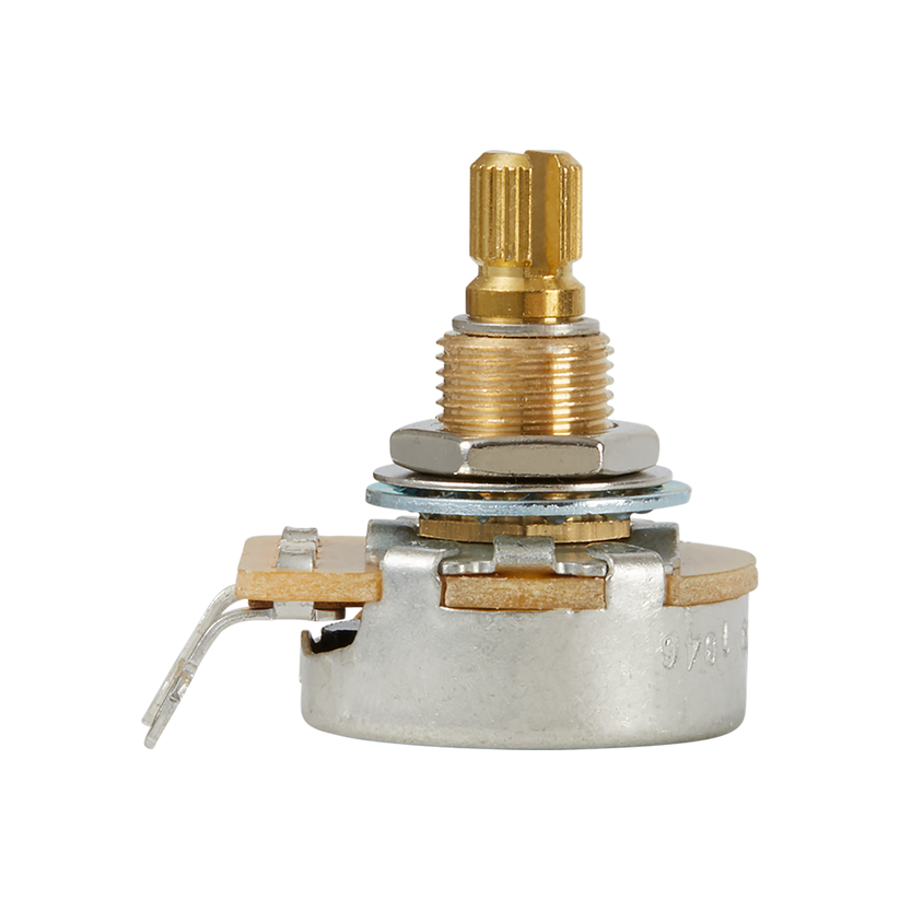 GIBSON HISTORIC REISSUE 500K SHORT SHAFT POTENTIOMETER, EXCLUSIVE