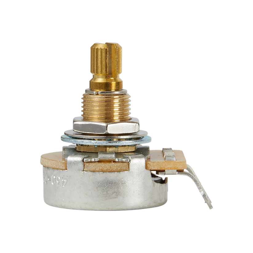 GIBSON HISTORIC REISSUE 500K SHORT SHAFT POTENTIOMETER, EXCLUSIVE