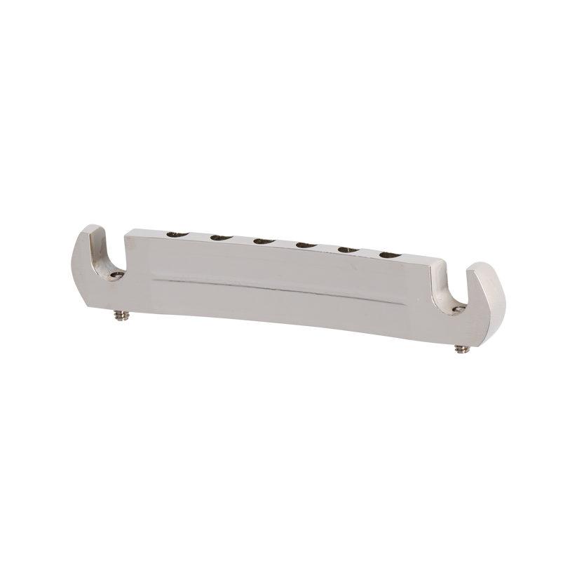 GIBSON HISTORIC REISSUE WRAPAROUND TAILPIECE WITH STUDS & INSERTS, NICKEL, EXCLUSIVE