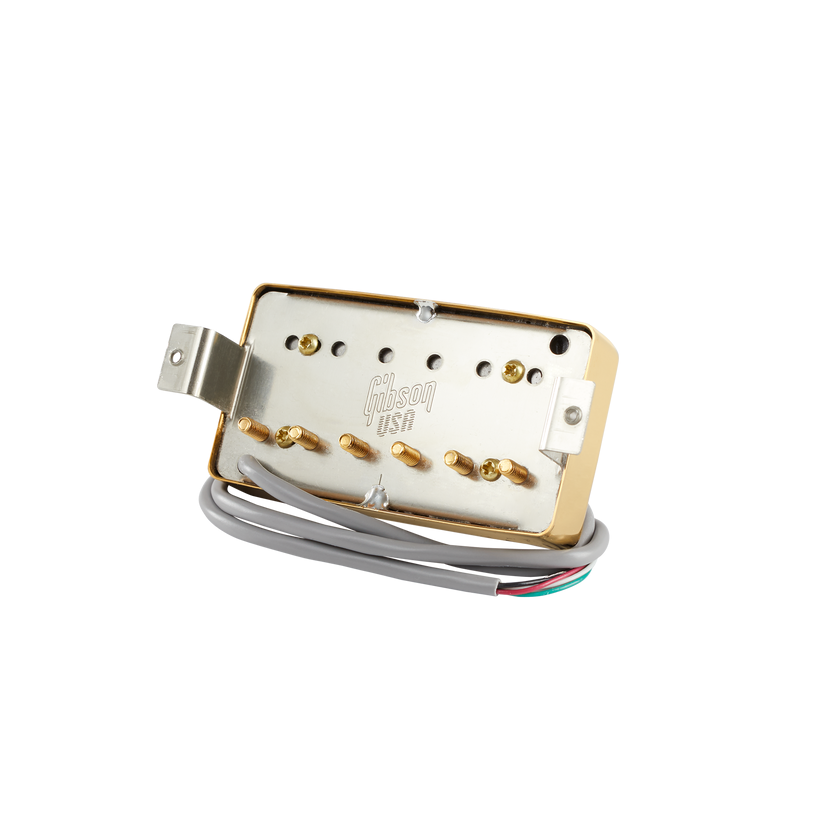 GIBSON 498T HOT ALNICO PICKUP, TREBLE, GOLD