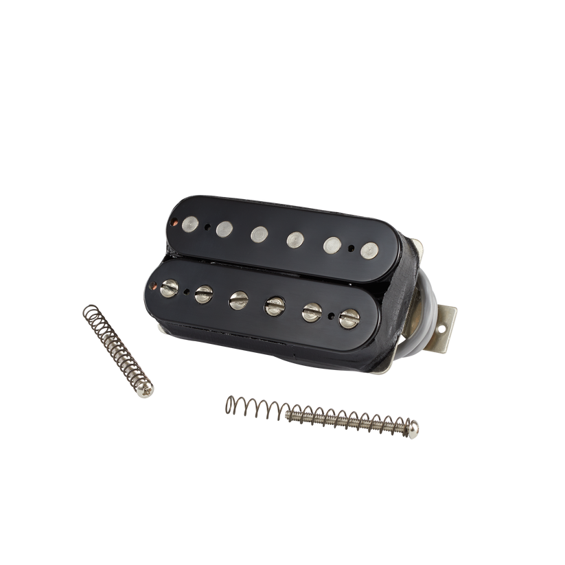 GIBSON 498T HOT ALNICO PICKUP, TREBLE, DOUBLE BLACK