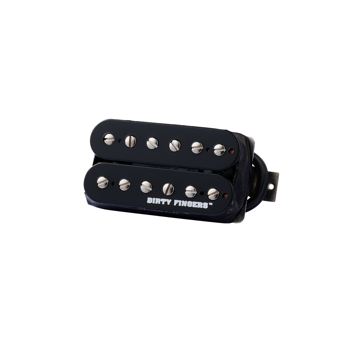 GIBSON DIRTY FINGERS QUICK CONNECT PICKUP, RHYTHM, DOUBLE BLACK