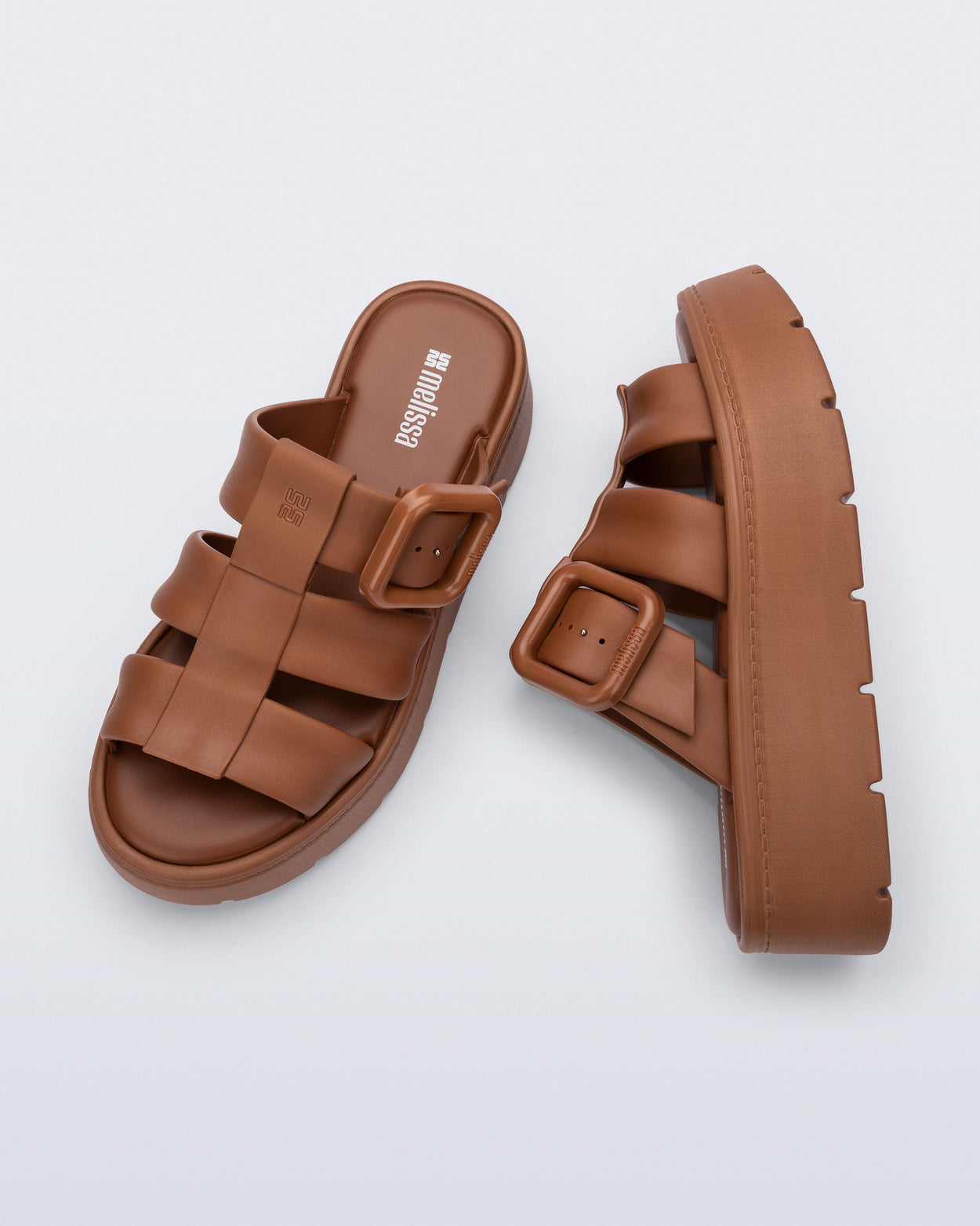 MELISSA PUMP PLATFORM  BROWN