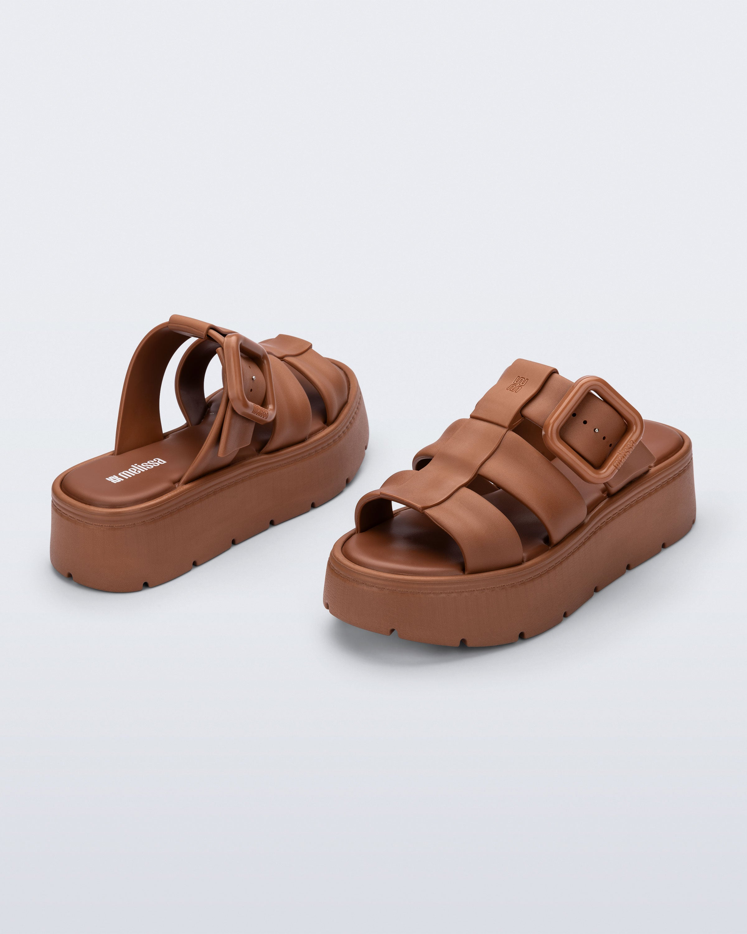 MELISSA PUMP PLATFORM  BROWN