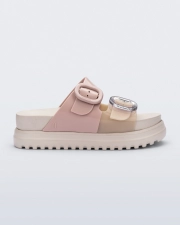 MELISSA COZY PLATFORM  BEIGE/PINK