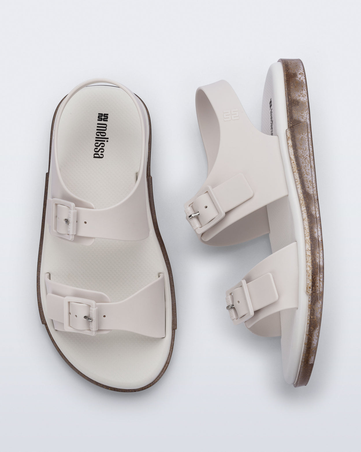 MELISSA WALK SANDAL  BEIGE