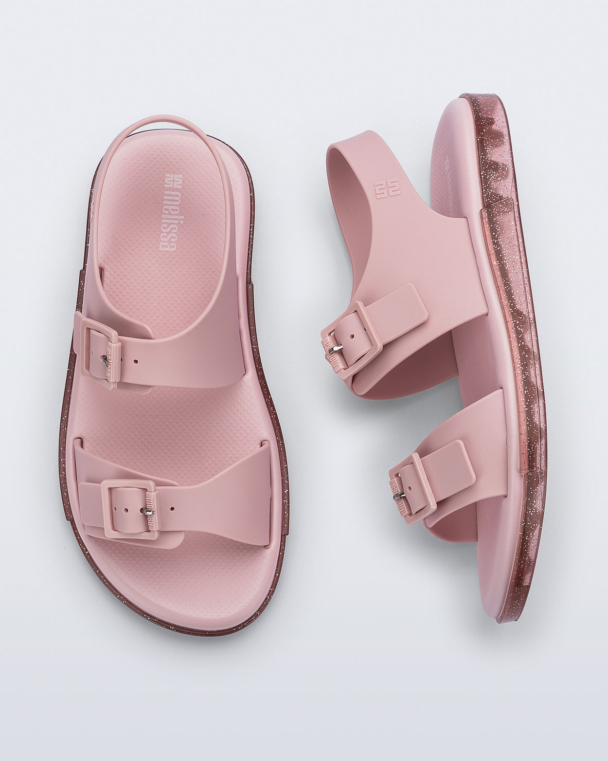 MELISSA WALK SANDAL  PINK