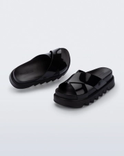 MELISSA COZY CROSS PLATFORM  BLACK