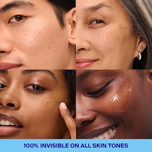 SUPERGOOP! UNSEEN SUNSCREEN - CLEAR, OIL-FREE FACE SUNSCREEN MAKEUP PRIMER FOR ALL SKIN TYPES