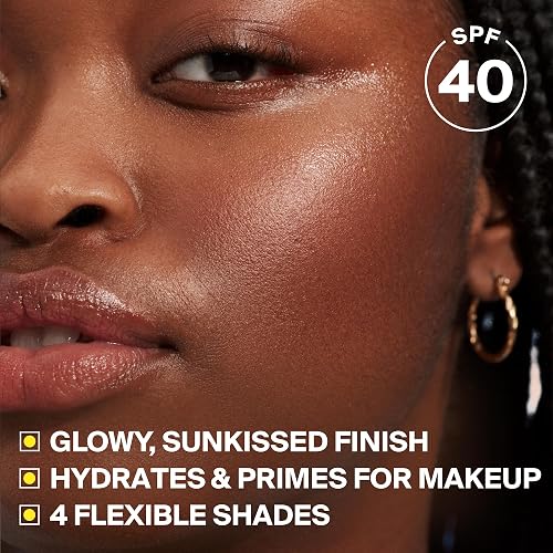 SUPERGOOP! GLOWSCREEN SPF 40 TINTED SUNSCREEN PRIMER WITH BLUE LIGHT FILTER HYDRATING VITAMINS