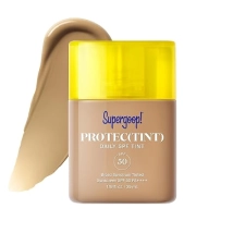 SUPERGOOP! PROTEC TINT SPF 50 DAILY SKIN TINT LIGHT BUILDABLE, NATURAL, EVEN COVERAGE