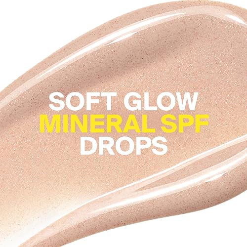 SUPERGOOP! GLOWSCREEN SOFT-RADIANCE DROPS SPF 40 MINERAL SUNSCREEN 1.7OZ FOR ALL SKIN TYPES