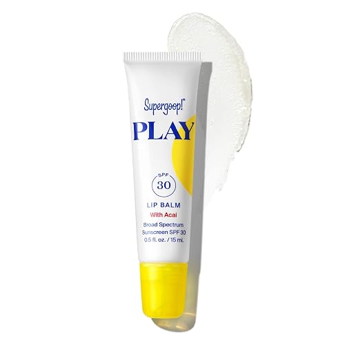SUPERGOOP! PLAY LIP BALM SPF 30 HYDRATING BROAD SPECTRUM SPF WITH HONEY SHEA BUTTER