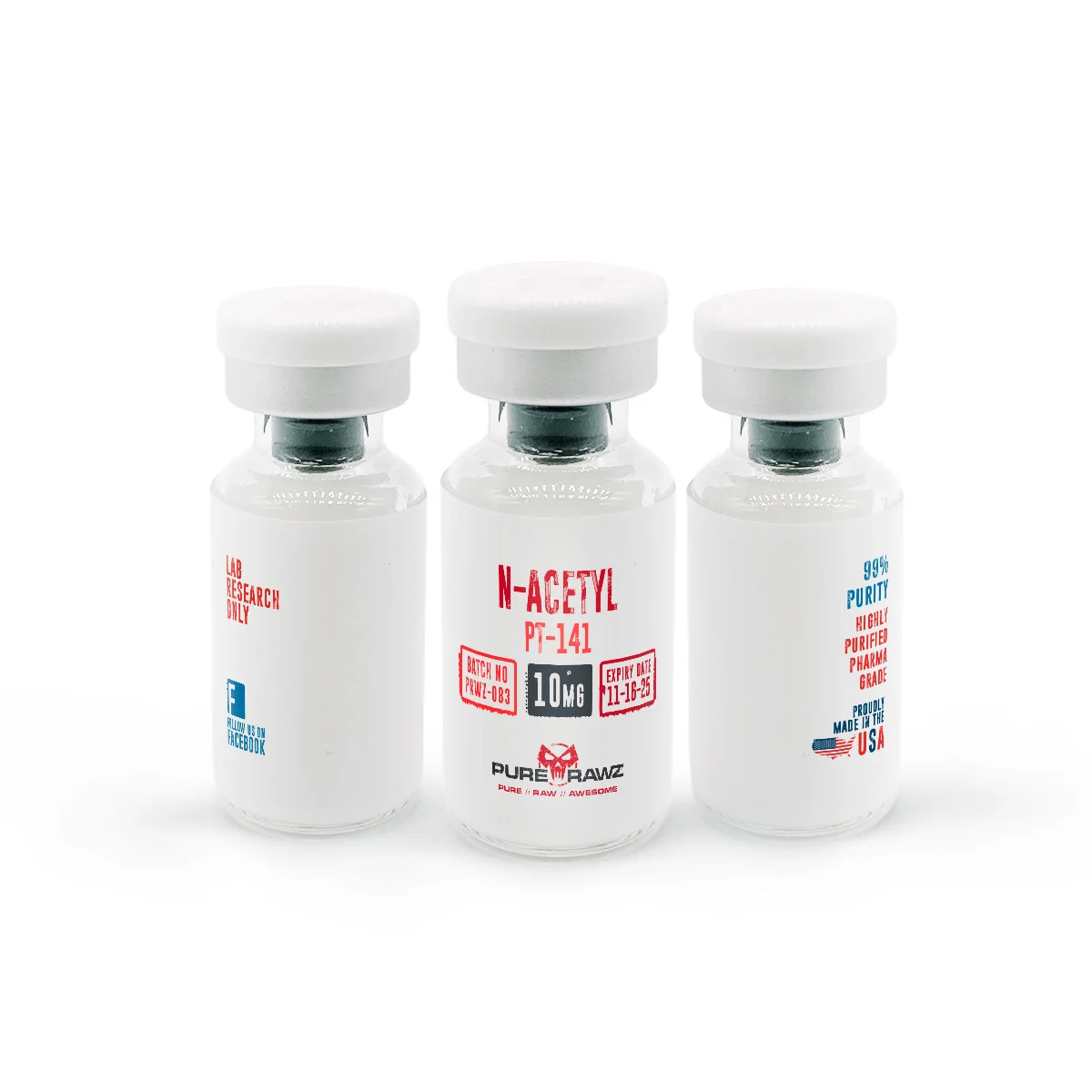 PURERAWZ N-ACETYL PT-141 10MQ