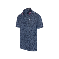 MIURA WOODY TECH PIQUE POLO  TWILIGHT