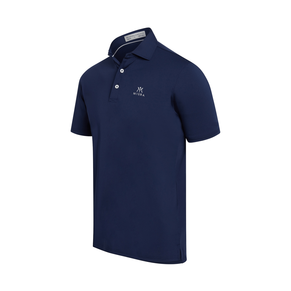 MIURA PERFORMANCE POLO  NAVY