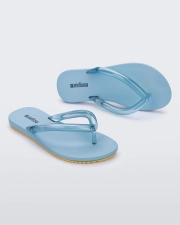 MELISSA FLIP FLOP AIRFLOW  BLUE/YELLOW