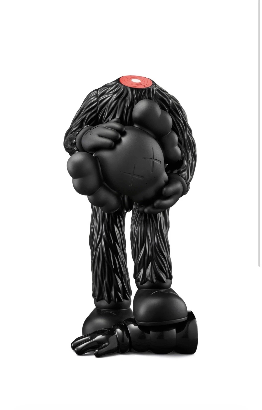 KAWS FELLOWS VINYL FIGURE BLACK CONFIRMED BFF CHUM COMPANION