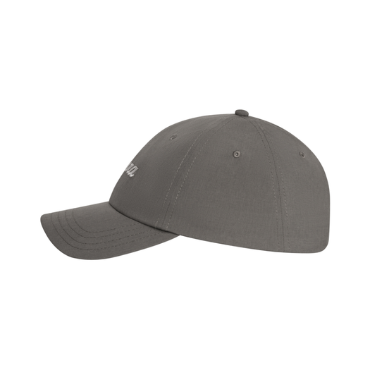 MIURA MODERN SCRIPT DAD HAT  GREY