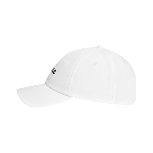 MIURA MODERN SCRIPT DAD HAT WHITE