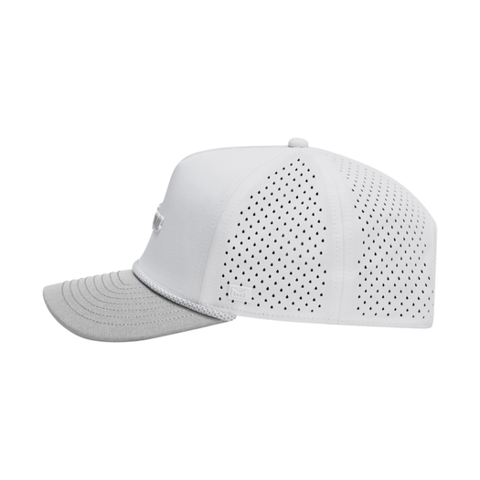MIURA X MELIN ODYSEA SCRIPT ROPE HAT SMALL  WHITE/GREY