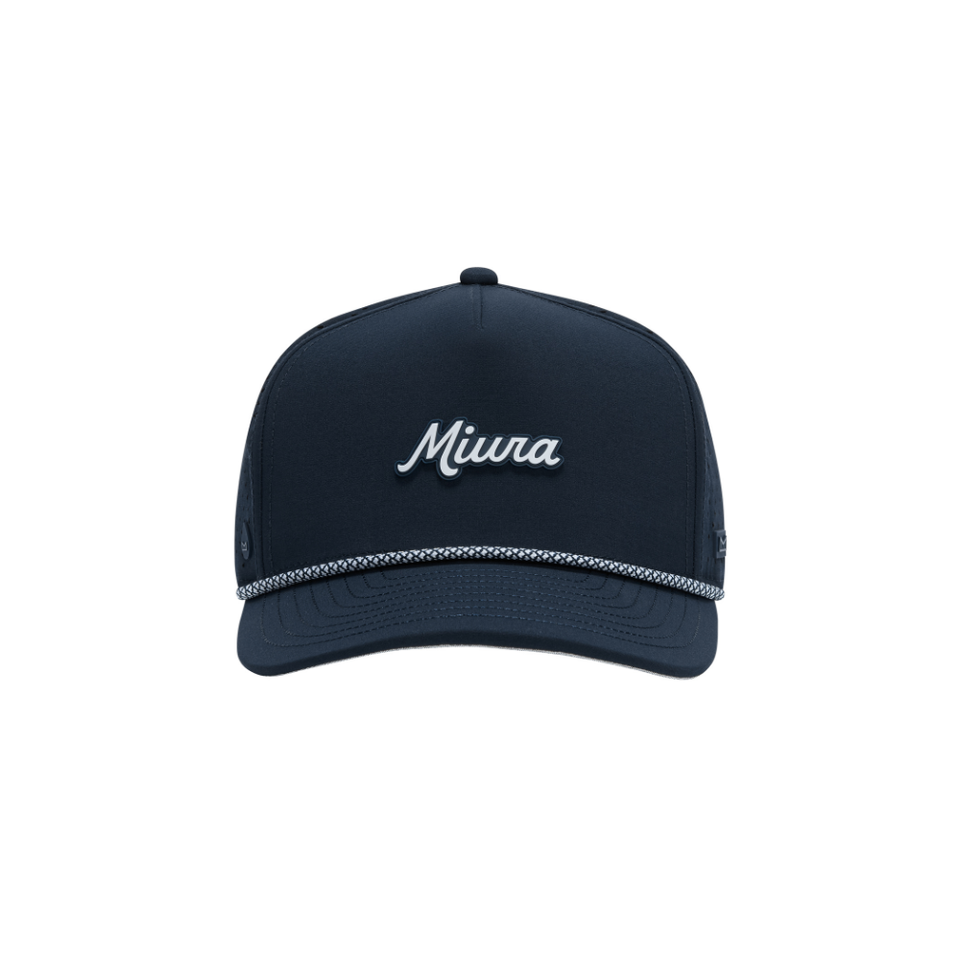MIURA X MELIN ODYSEA SCRIPT ROPE HAT CLASSIC  NAVY