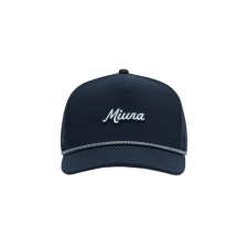 MIURA X MELIN ODYSEA SCRIPT ROPE HAT CLASSIC  NAVY